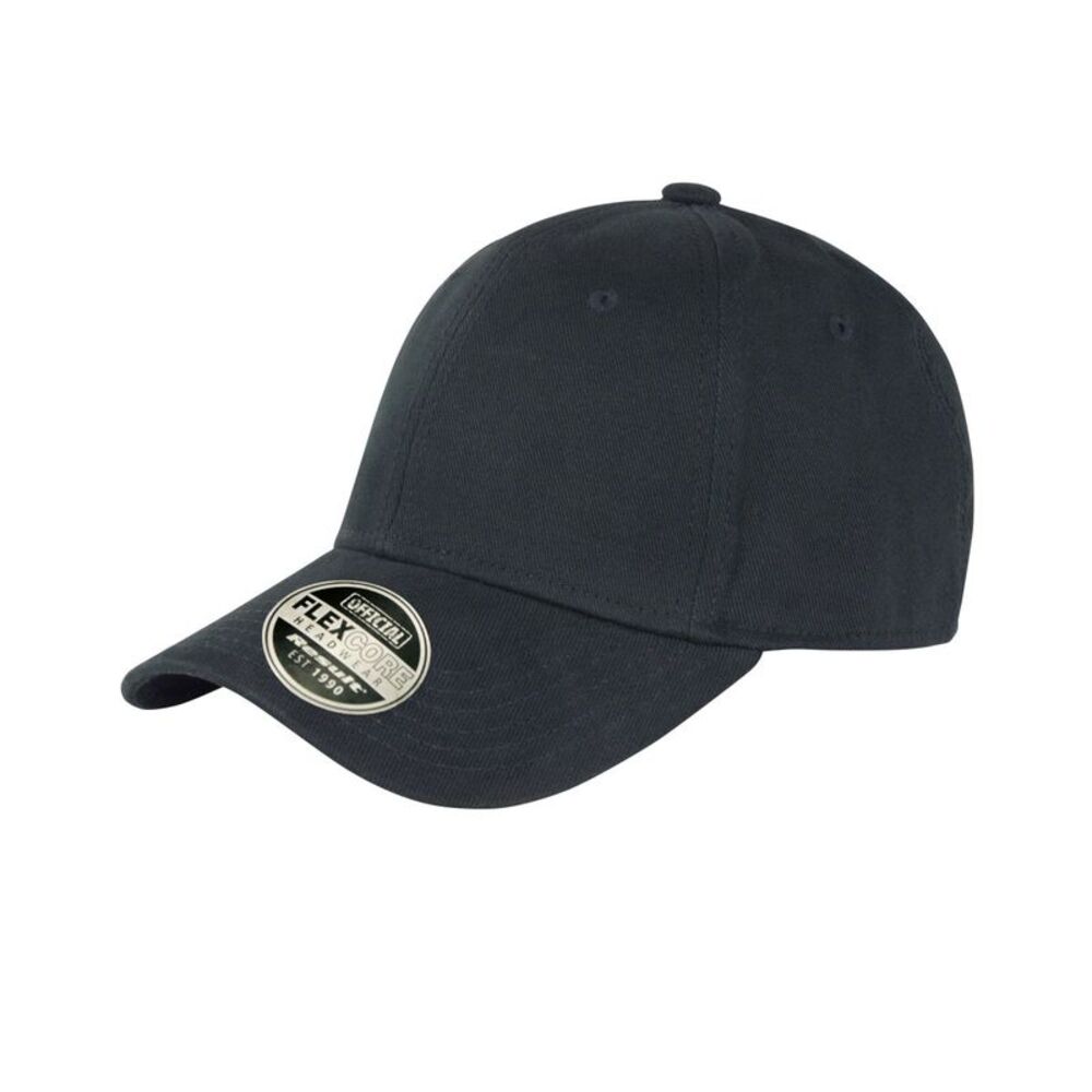 Result Unisex Core Kansas Flex Baseball Cap / Black